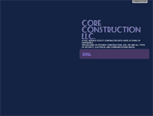 Tablet Screenshot of coreconstructionmd.com